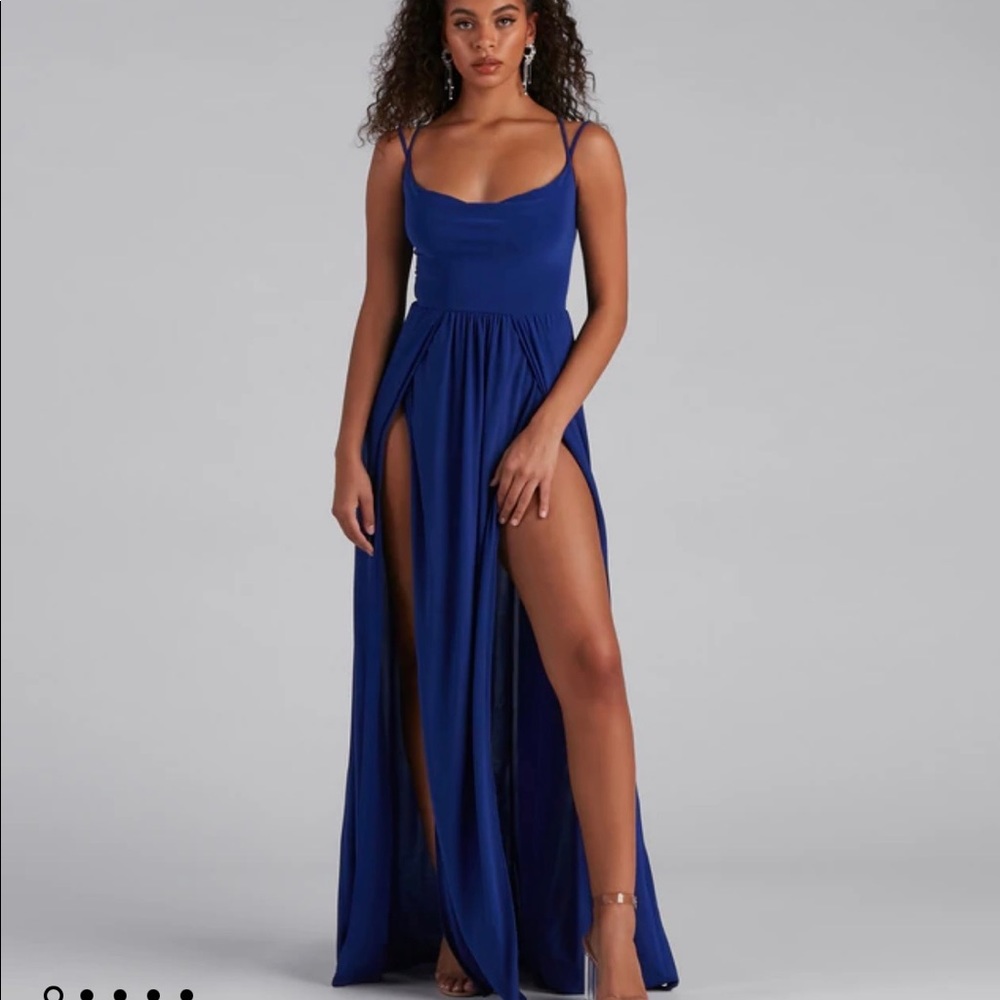Dark Blue Windsor Formal/Prom Dress